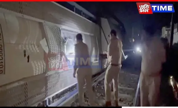 UP: Seven Goods Train Coaches Derail on Ghaziabad-Moradabad Route